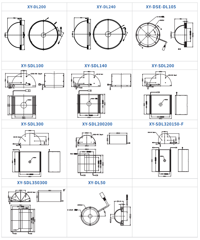 圓頂光源 XY-DL系列